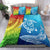 Hawaii Bedding Set - Hawaii Turtle Shark Polynesian And Sea Bedding Set - Polynesian Pride