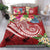 Polynesian Hawaii Bedding Set - Summer Plumeria (Red) - Polynesian Pride