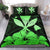 Hawaiian Kanaka Bedding Set Hibiscus Polynesian Love Green - Polynesian Pride