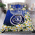 Northern Mariana Islands Bedding Set - Polynesian Plumeria Pattern - Polynesian Pride