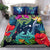 Hawaii Bedding Set - Hawaii Shark Tropical Color Bedding Set - Polynesian Pride