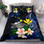 Polynesian Hawaii Bedding Set - Turtle With Plumeria Flowers - Polynesian Pride