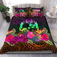 Tonga Polynesian Bedding Set - Summer Hibiscus - Polynesian Pride