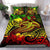 Papua New Guinea Bedding Set - Reggae Shark Polynesian Tattoo Reggae - Polynesian Pride