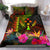 Kosrae Polynesian Bedding Set - Hibiscus and Banana Leaves Reggae - Polynesian Pride