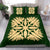 Hawaiian Bedding Set Royal Pattern - Green - A3 Style - Polynesian Pride