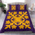 Hawaiian Bedding Set Royal Pattern - Black And Gold - C2 Style - Polynesian Pride