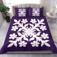 Hawaiian Bedding Set Royal Pattern - Purple - C2 Style - Polynesian Pride