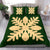 Hawaiian Royal Pattern Bedding Set - Green - D1 Style - Polynesian Pride