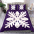 Hawaiian Royal Pattern Bedding Set - Purple - D1 Style - Polynesian Pride