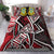 Tuvalu Polynesian Bedding Set - Tribal Flower Special Pattern Red Color Red - Polynesian Pride