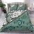 Polynesian Bedding Set - Leaves And Turtles Green - Polynesian Pride