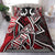 Pohnpei Bedding Set - Tribal Flower Special Pattern Red Color Red - Polynesian Pride