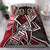 Vanuatu Bedding Set - Tribal Flower Special Pattern Red Color Red - Polynesian Pride