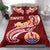 Tahiti Bedding Set - Tahiti Seal Polynesian Patterns Plumeria Red - Polynesian Pride