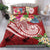 Tahiti Polynesian Bedding Set - Summer Plumeria (Red) - Polynesian Pride