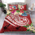 Tonga Polynesian Bedding Set - Summer Plumeria (Red) - Polynesian Pride