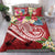 Guam Polynesian Bedding Set - Summer Plumeria (Black) - Polynesian Pride