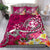 Tonga Bedding Set - Turtle Plumeria (Pink) - Polynesian Pride