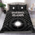 Marshall Bedding Set - Marshall Seal With Polynesian Tattoo Style ( Black) - Polynesian Pride