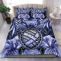 Hawaii Turtle Hibiscus Blue Bedding Set - Hac Style - AH - Polynesian Pride