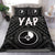 Yap Bedding Set - Yap Seal With Polynesian Tattoo Style - Polynesian Pride