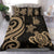 New Caledonia Bedding Set - Gold Tentacle Turtle - Polynesian Pride