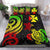 Wallis and Futuna Bedding Set - Reggae Tentacle Turtle - Polynesian Pride