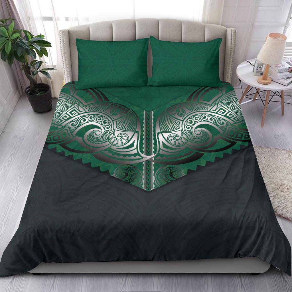 Koru Polynesian Tattoo Bedding Set - Polynesian Pride