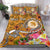 FSM Custom Personalised Bedding Set - Turtle Plumeria (Gold) - Polynesian Pride