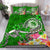 FSM Bedding Set - Turtle Plumeria (Green) Green - Polynesian Pride