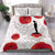 Anzac Maori Bedding Set Silver Fern Lest For Get - Polynesian Pride