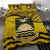 Kiribati Duvet Cover Set - Kiribati Flag & Coat Of Arms Yellow - Polynesian Pride