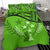 Kosrae Duvet Cover Set - Kosrae Flag Green - Polynesian Pride