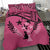 Kosrae Duvet Cover Set - Kosrae Flag Pink - Polynesian Pride