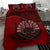 Polynesian Duvet Cover Set - Tahiti Bedding Set Red - Polynesian Pride