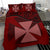 Wallis And Futuna Duvet Cover Set - Wallis And Futuna Coat Of Arms Red - Polynesian Pride