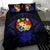 Polynesian Duvet Cover Set - Tonga Bedding Set Dark Blue - Polynesian Pride