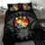 Polynesian Duvet Cover Set - Tonga Bedding Set Gray - Polynesian Pride