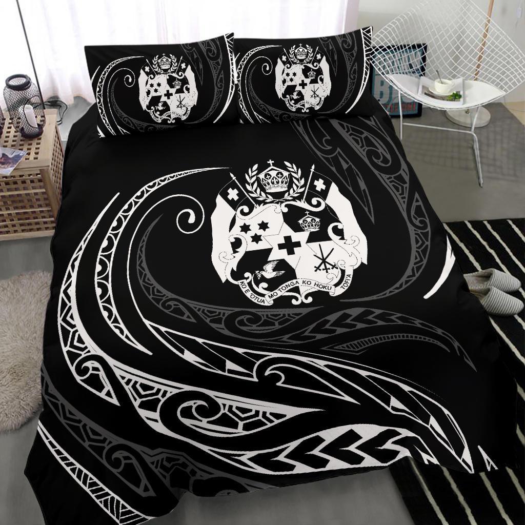 Tonga Bedding Set - White - Frida Style - Polynesian Pride