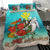 Polynesian Duvet Cover Set - Hawaii Bedding Set Ocean Turtle Hibiscus - Polynesian Pride