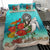 Polynesian Duvet Cover Set - American Samoa Bedding Set Ocean Turtle Hibiscus - Polynesian Pride