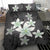 Hawaiian Plumeria Polynesian Bedding Set - Gray - Polynesian Pride