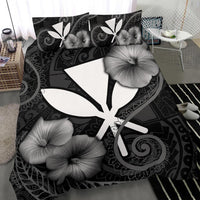 Polynesian Hawaii Duvet Cover Set - Hibiscus Black - Polynesian Pride