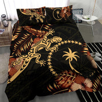 Polynesian Duvet Cover Set - Chuuk Duvet Cover Set Lizrad Lucky - Polynesian Pride