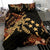 Polynesian Duvet Cover Set - Kosrae Duvet Cover Set Lizrad Lucky - Polynesian Pride