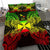 Polynesian Bedding Set - Wallis And Futuna Duvet Cover Set Map Reggae - Polynesian Pride