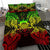 Polynesian Bedding Set - Tuvalu Duvet Cover Set Map Reggae - Polynesian Pride