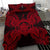 Polynesian Bedding Set - Palau Duvet Cover Set Map Red - Polynesian Pride