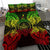 Polynesian Bedding Set - Palau Duvet Cover Set Map Reggae - Polynesian Pride